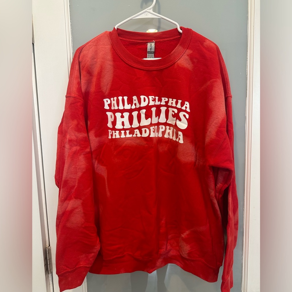 Phillies tie dye crewneck